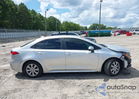 2020 Toyota Corolla Le из США, поврежденный, VIN 5YFEPRAE1LP131612